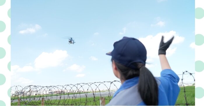 大阪府警航空隊　伊藤杏樹さん