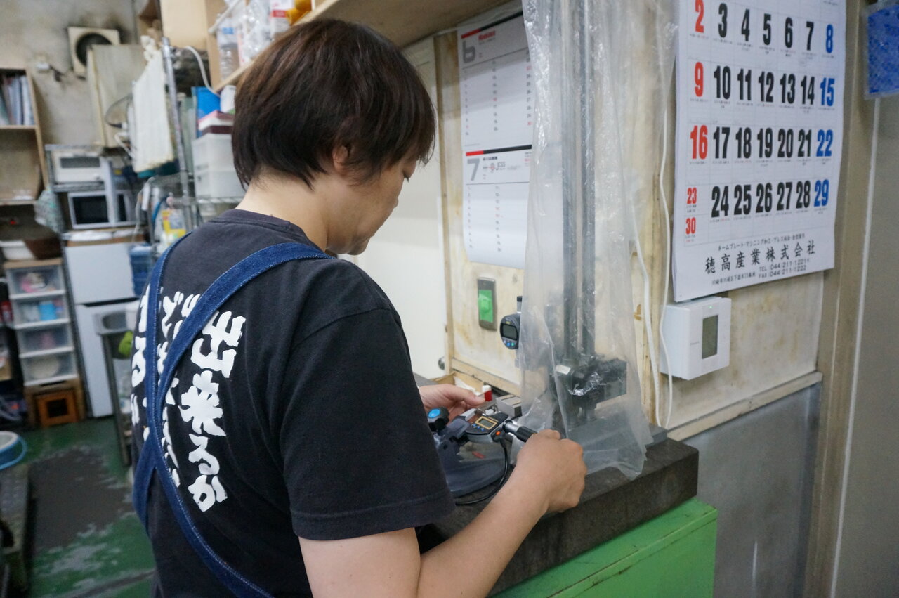 ネットワーク通信機能を搭載したノギスを活用した計測作業で、効率化と作業品質の正確性を担保