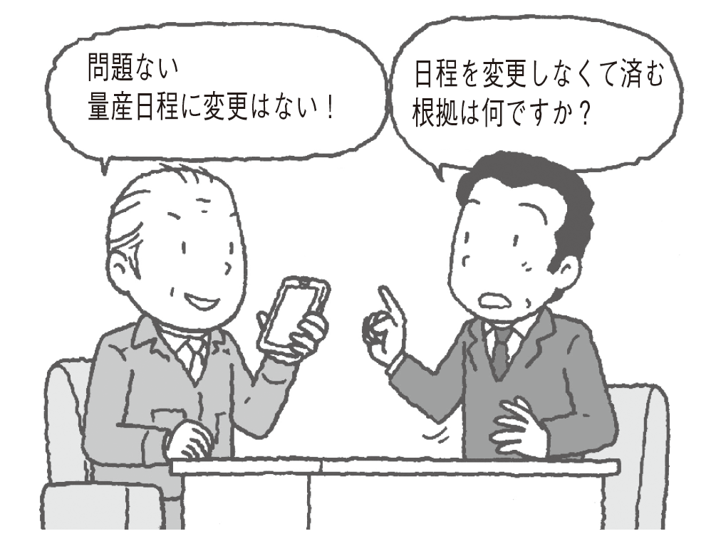 図3　社長の「問題ない」に対して、その根拠を聞く