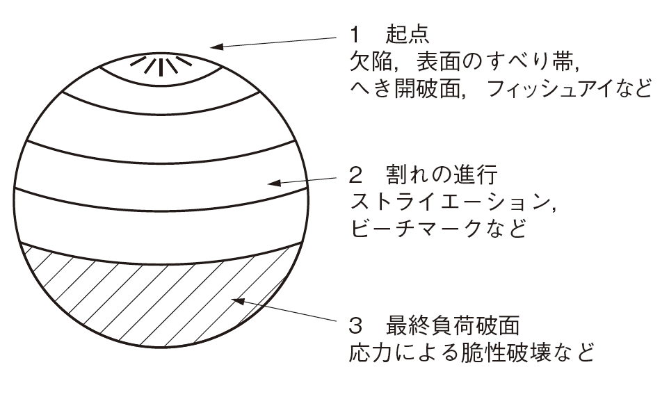 図4　疲労破面の特徴