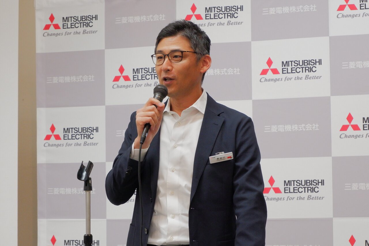 図１　長谷川 寛 産業メカトロニクス事業部長