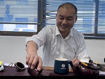 図3　張兆鑫社長