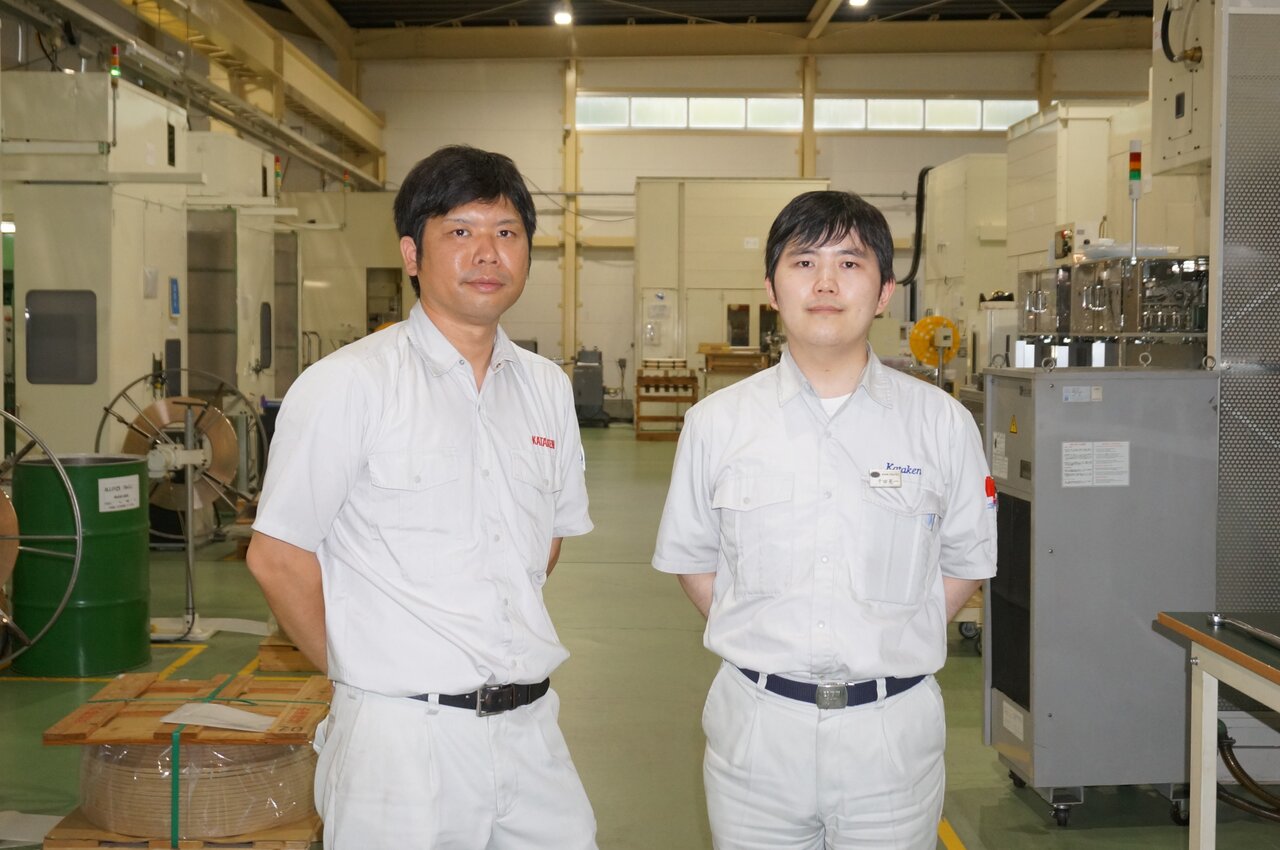 土谷 剛毅さん（左）と千田 亮一さん（右）