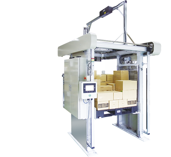 写真3　デパレタイザー　DEP-AH61A（写真提供：PSS）