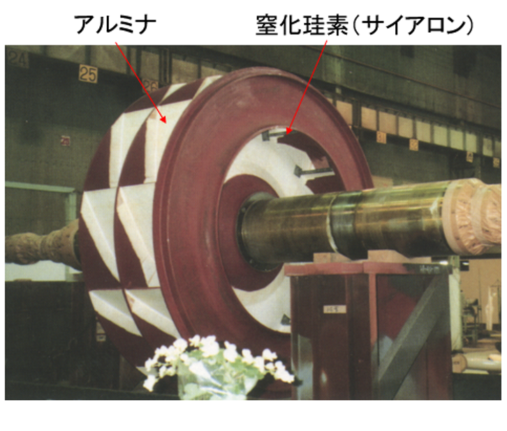 図4　セラミックライニングブロワー翼