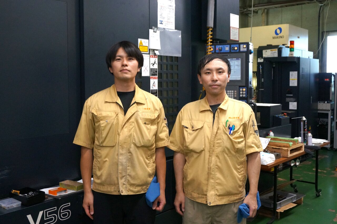 羽野 雄一さん（左）と三川 恭平さん（右）