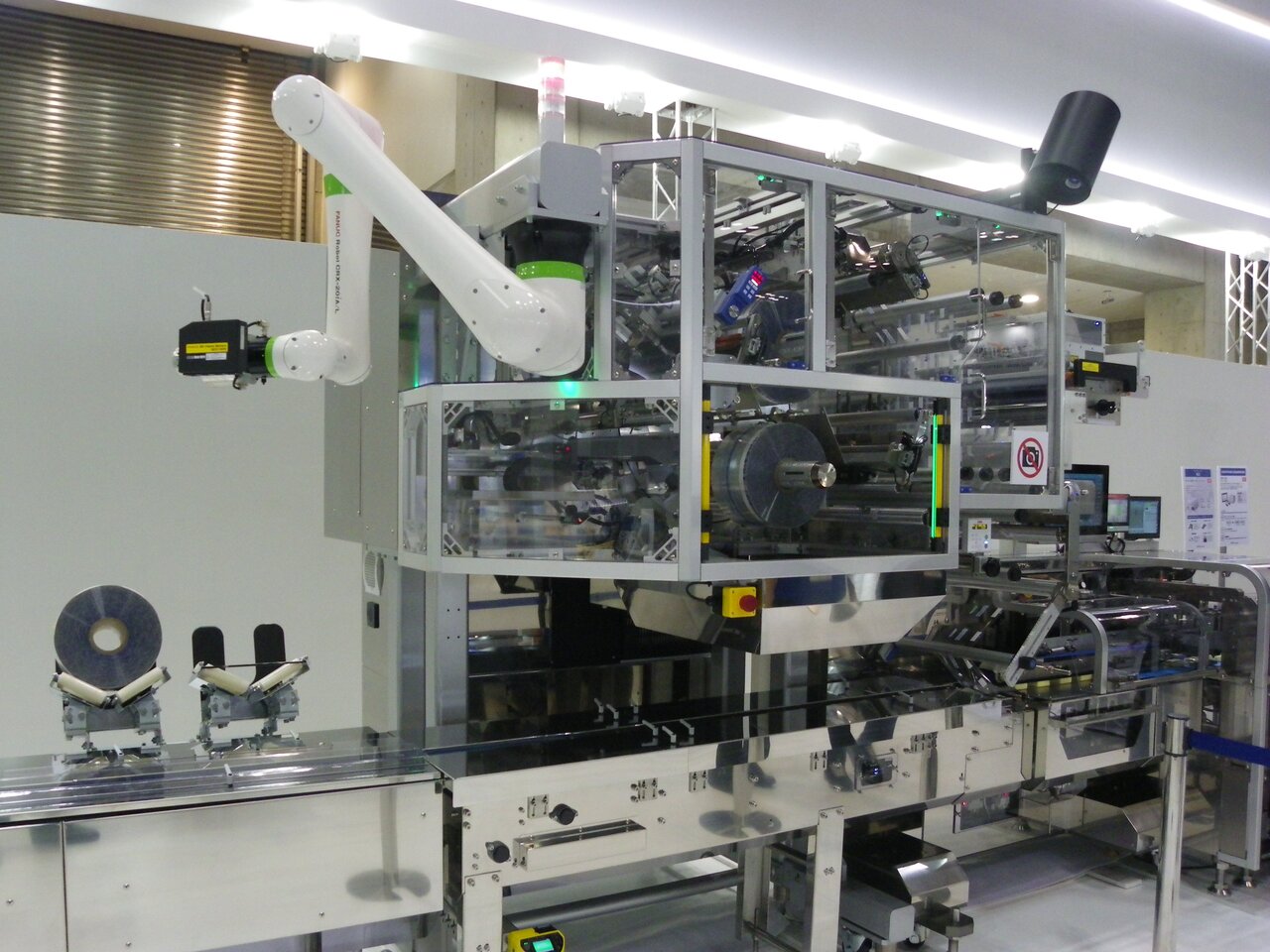 写真2　エシカル包装ライン（大森機械工業）