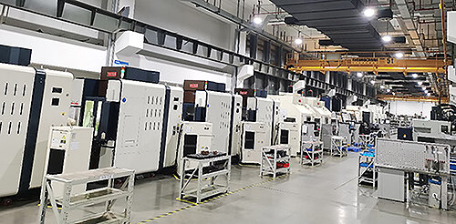 図1　蘇州誠模精密科技有限公司のスマート工場（写真提供：小方暁子）