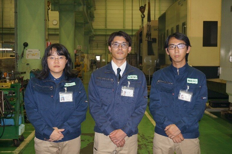 左から、加藤亜弥乃さん、和田健吾さん、北村創太さん