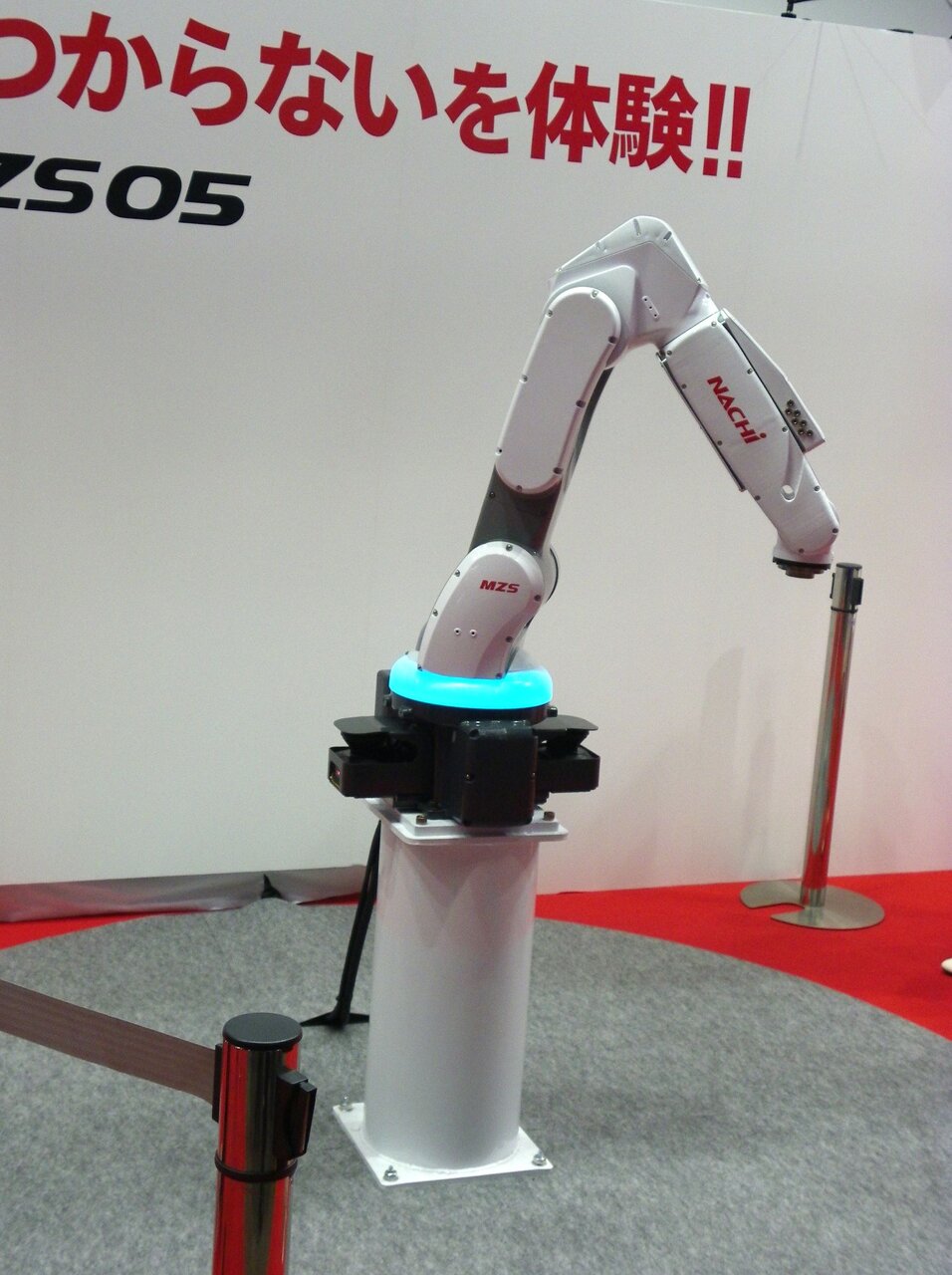 安全機能を備えた協働ロボット「MZSシリーズ」