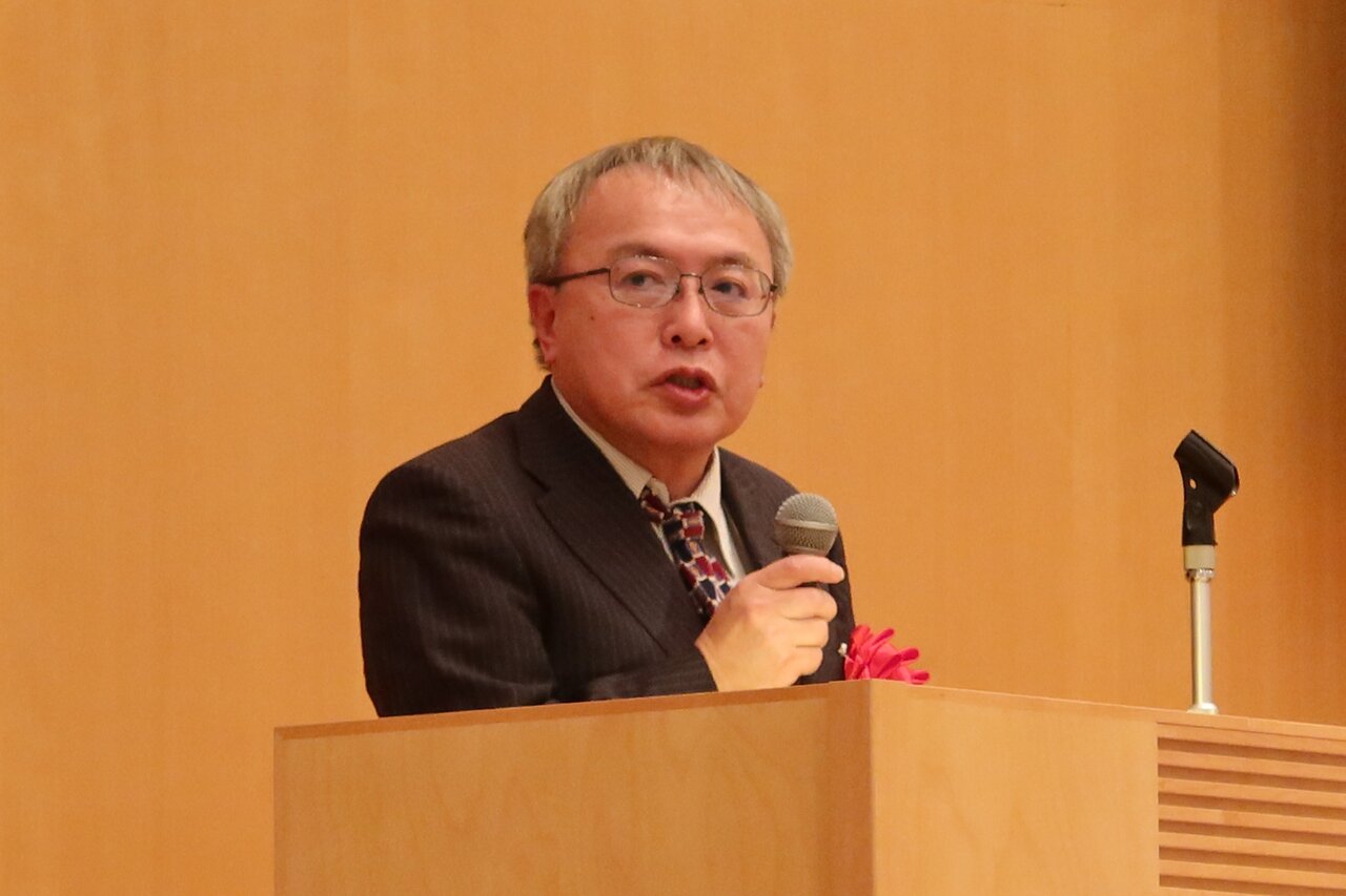 実行委員長を務めた川﨑一正教授