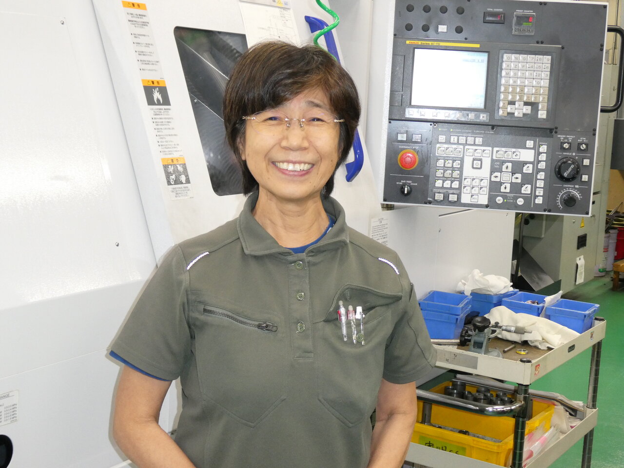 図3　梅田八寿子社長