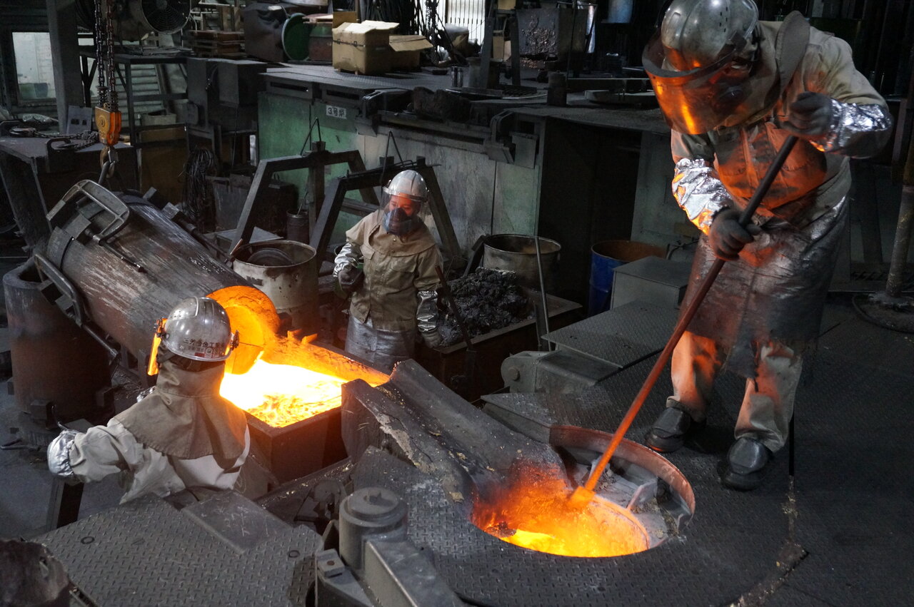 安全に留意して集中力を高めて作業を実施