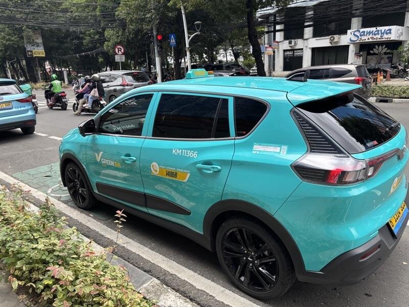 写真6　ベトナムGSMのEVタクシー「Xanh SM」