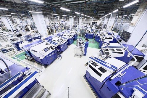 小径丸パンチの無人化「ALASHI スタジアム」（写真提供：駿河生産プラットフォーム）