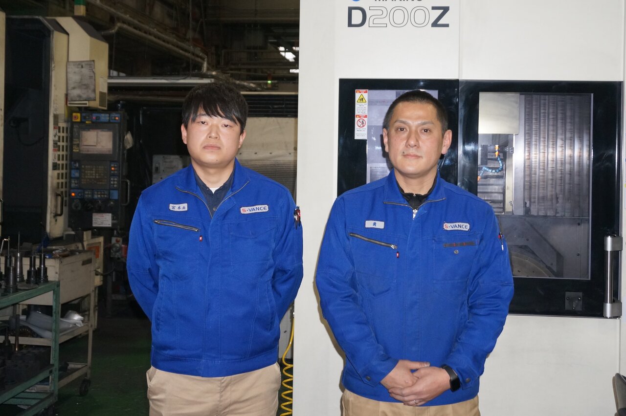 左から、宮本尚さん、勇和紀さん