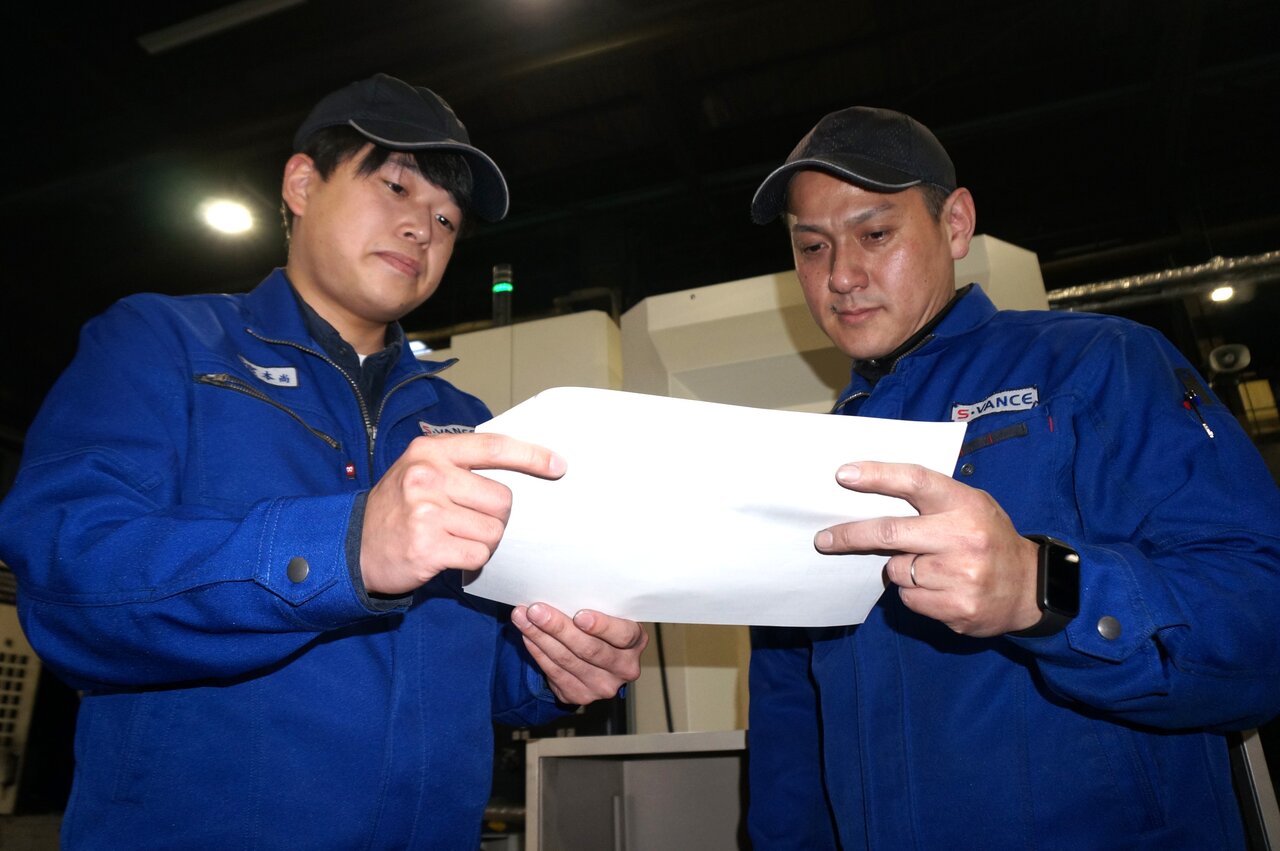 左から、宮本尚さん、勇和紀さん