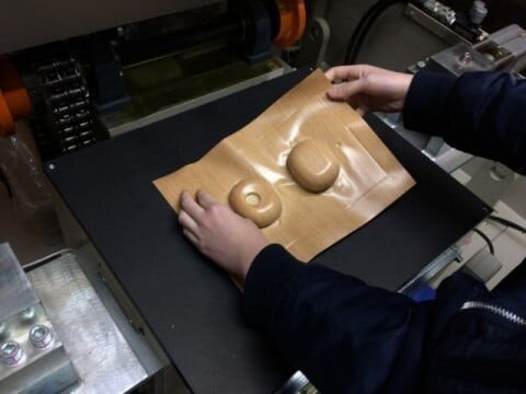 写真3　TOM 成形による加飾加工