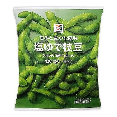 塩ゆで枝豆 120g | セブンプレミアム公式
