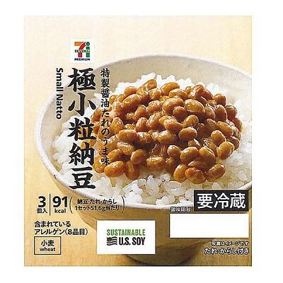 極小粒納豆 3個入 | セブンプレミアム公式