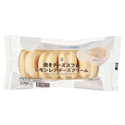 焼きチーズスフレ レモンレアチーズクリーム 4個入 | セブンプレミアム公式