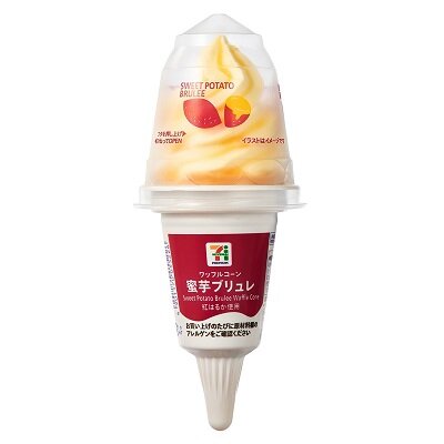 ワッフルコーン蜜芋ブリュレ 175ml | セブンプレミアム公式