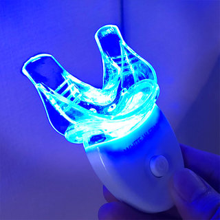 【楽天市場】ホワイトWスターライト 単品 強力5灯式LEDライト マウスピース付き セルフ ホワイトニング 歯 LEDライト 自宅 ヤニ取り 黄ばみ 簡単 ながら ケア 手軽 コンパクト プレゼント キレイ 美しく 笑顔 印象 正月 年末年始 成人式:ホワイトスター東京ショップ