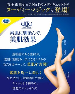 メディキュット ストッキング ヌーディベージュ L-LL
