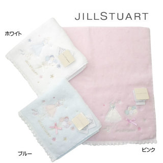 JILL STUART ジルスチュアート☆春らしい優しいカラーリング♪タオルハンカチーフ