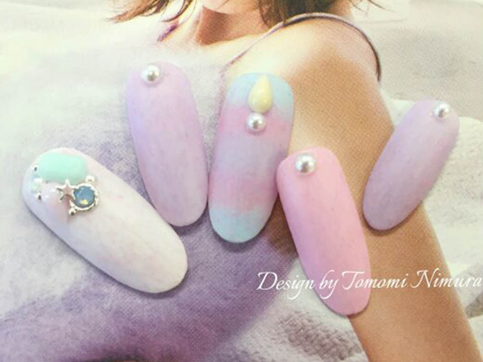立体的なほわモコ感のある爪先を楽しみましょう