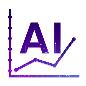 AIアイコン グラフ