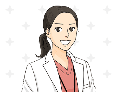 湊医師のプロフィールイラスト