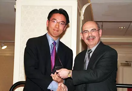 - Fellowship終了後 ACR Distinguished Fellow Award授賞式