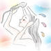 Q. 髪を洗い流す際に最適なお湯の温度と洗いあがりの目安を教えてください。
