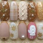 SNSで人気のプチプラネイルが良い感じ!みんながやってる冬ネイルを大公開♪