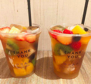 全国 カラフルでインスタ映えする人気フルーツティーが飲めるお店の場所 シュウシュウ