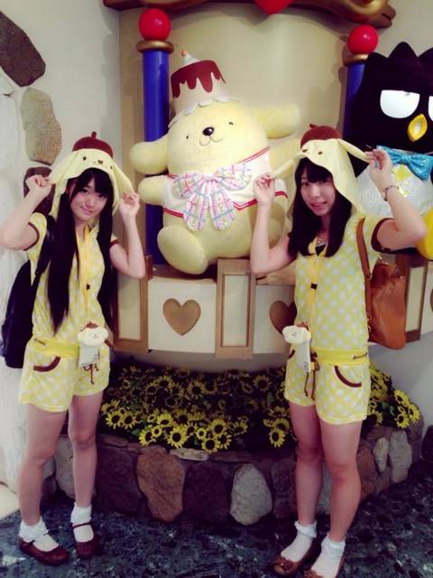 仲良しのお友達とおそろが可愛い キュートなサンリオ双子コーデ特集 ガールズキャラクターマガジン Shuu Shuu Girl