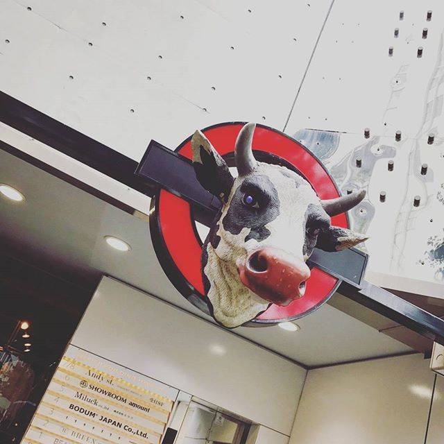 この牛さんが目印🐮