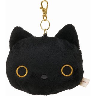 靴下にゃんこ リール付パスケース リールがついてい...