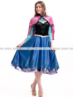 アナと雪の女王のアナのコスチューム衣装になります。