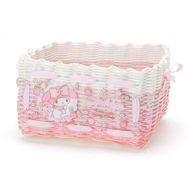 マイメロ バスケット カゴ サンリオオリジナル マイメロディ 40周年