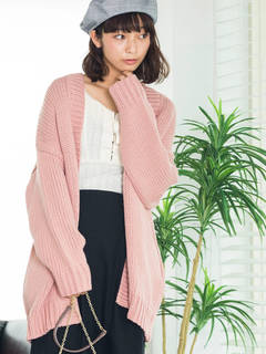 WEGO/デイリールーズカーディガン(BS18AW09...