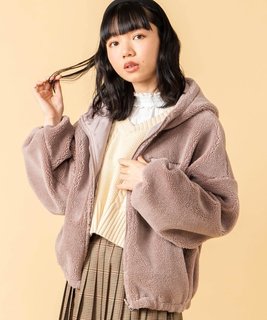 【ZOZOTOWN】WEGOからはボアブルゾン。ライト...