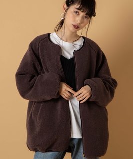 【ZOZOTOWN】WEGOからは、ノーカラーのボアブ...