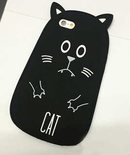 シリコン素材のアニマルのiphoneケース。サイズ...