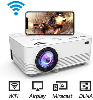 Amazon | POYANK データプロジェクター 4000lm WiFi接続可 スマホと直接に繋がり 交換ケーブル不要【3年保証】1080PフルHD対応 スピーカーが二つ内蔵 パソコン/スマホ/タブレット/PS3/PS4/DVDプレイヤーなど接続可 標準的なカメラ三脚に対応可 | POYANK | データプロジェクター 通販 (99970)