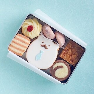 【6/17〜20にお届け】父の日クッキー缶(小) (101703)