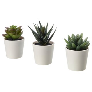 FEJKA フェイカ 人工観葉植物 鉢カバー付き, 室...