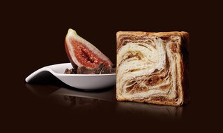 ドライいちじくとチョコレートのコンビネーション。