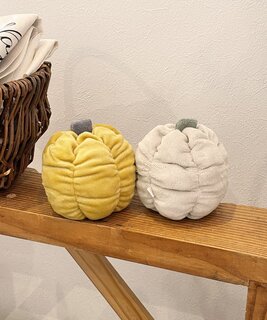●置くだけでハロウィン気分が楽しめるパンプキン2個セッ...